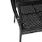 Flash Furniture Black PE Rattan Wicker Patio Dining Chair, 4PK 4-TT-TT02-BK-GG - alternate 3